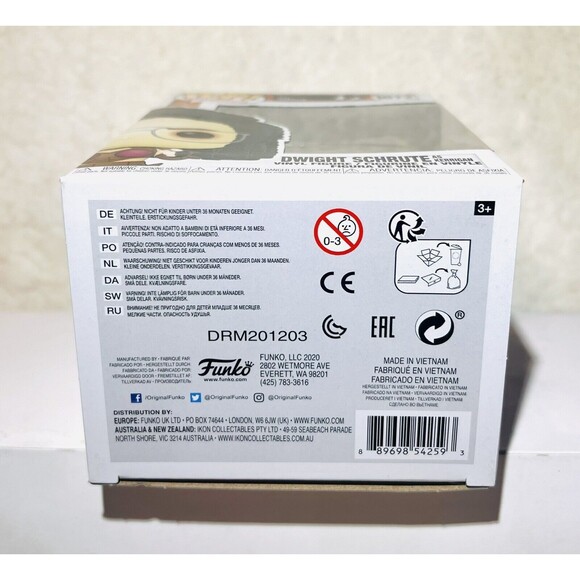 Funko Pop! The Office Dwight Schrute As Kerrigan #1072 Vinyl Figure W/Protector - Picture 7 of 7